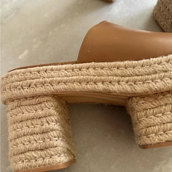 Cult Gaia leather clogs